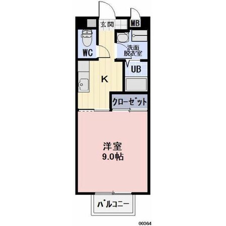 Surplusヴェルデの物件間取画像